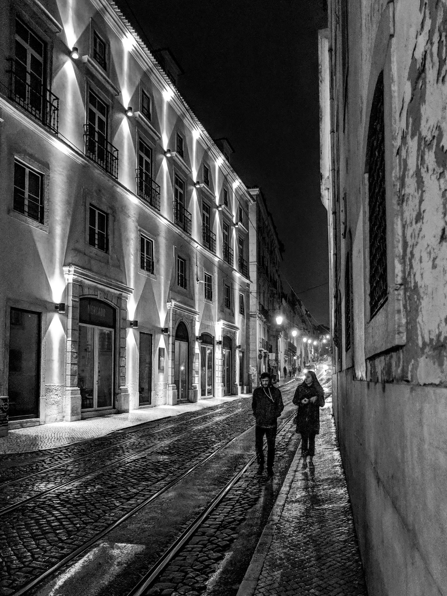Early morning commute - Lisbon, Portugal