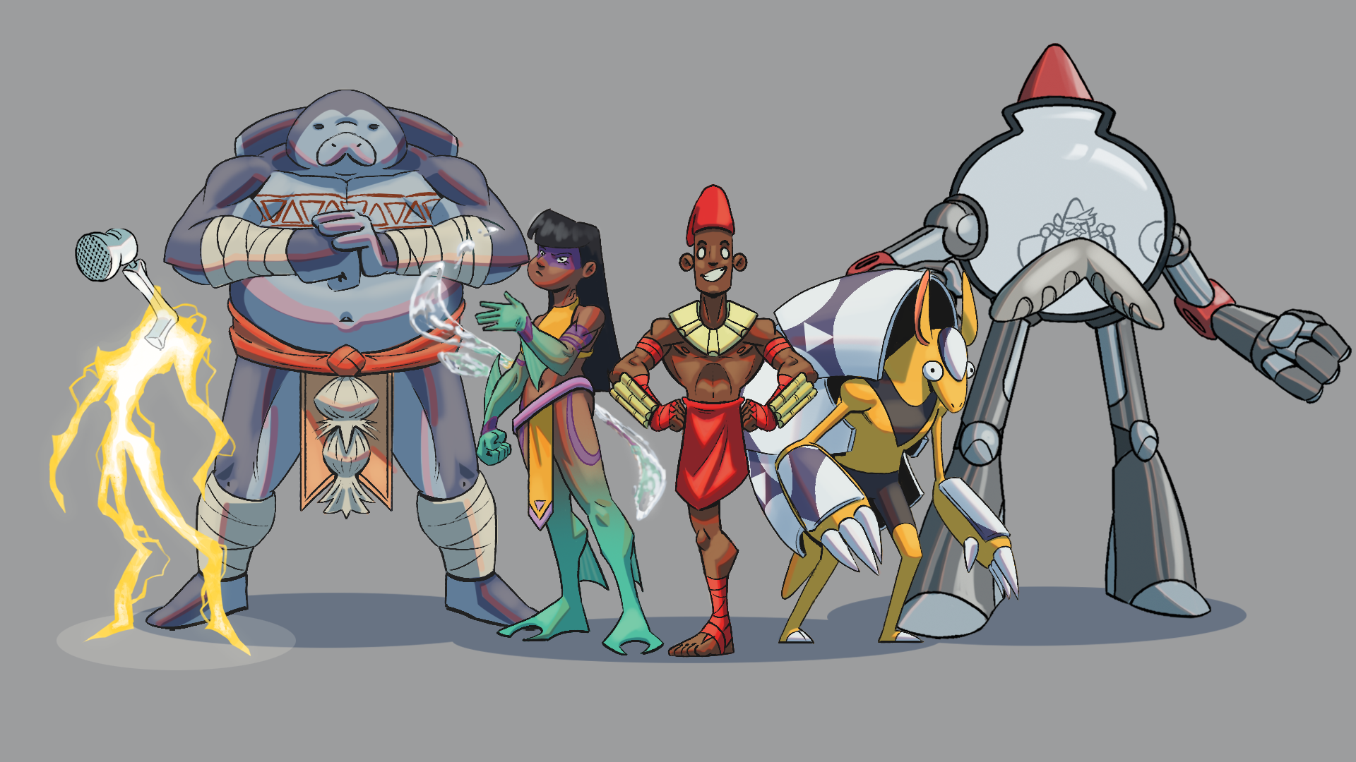 Character Line Up