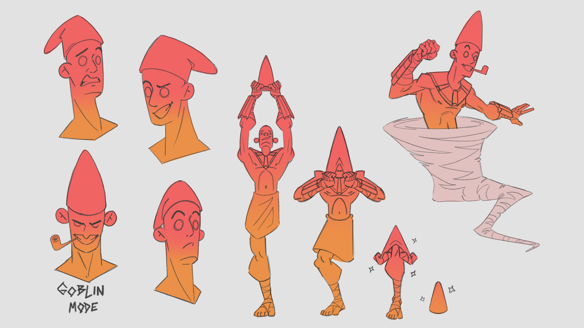 Saci Posing & Expressions