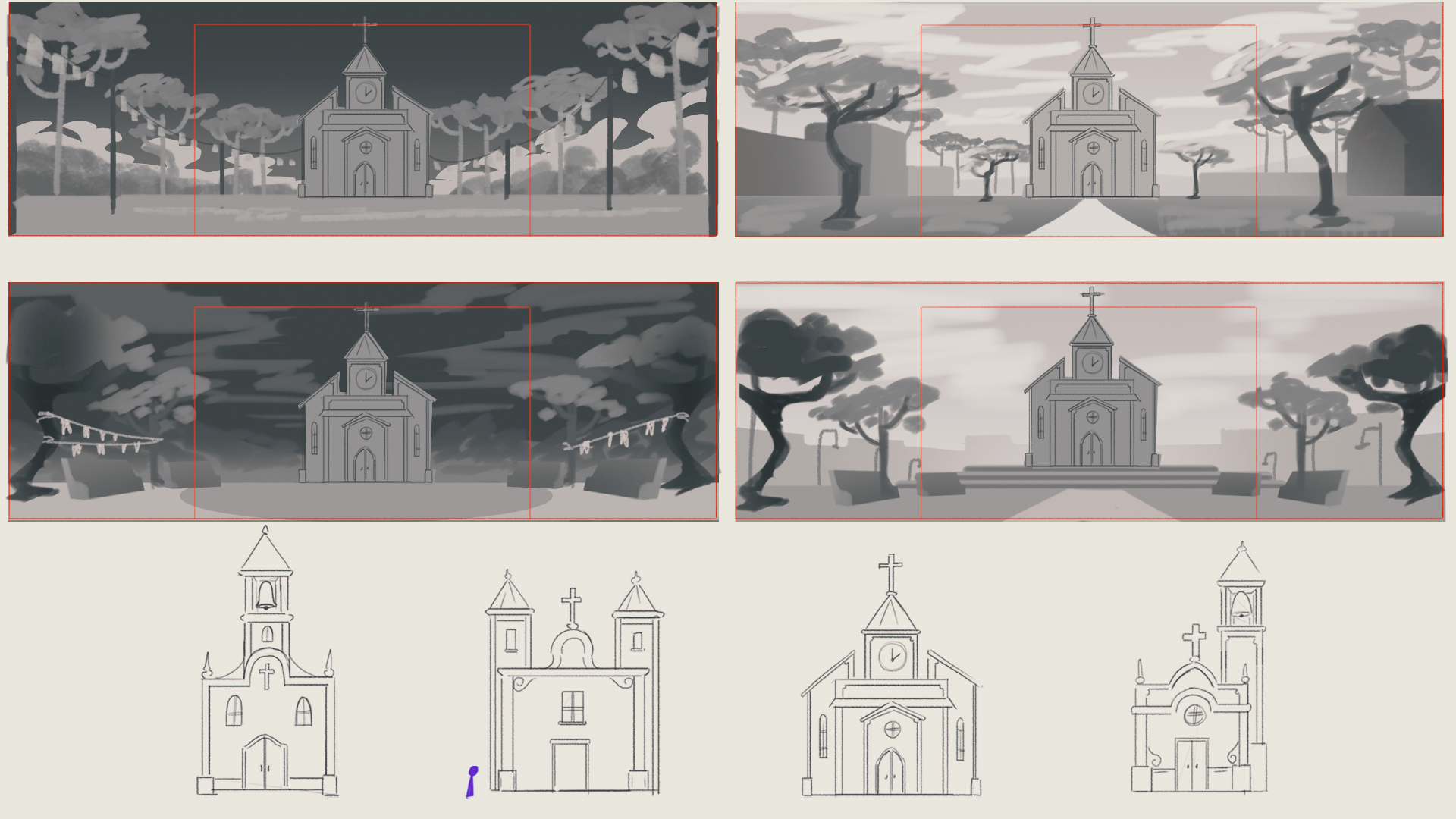 Church Thumbnails & Explorations