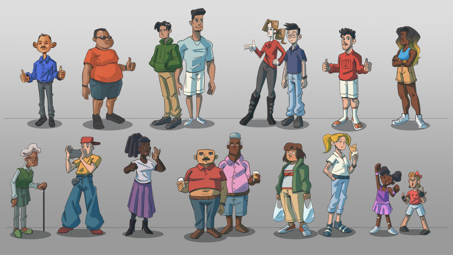Crowd Character sheet