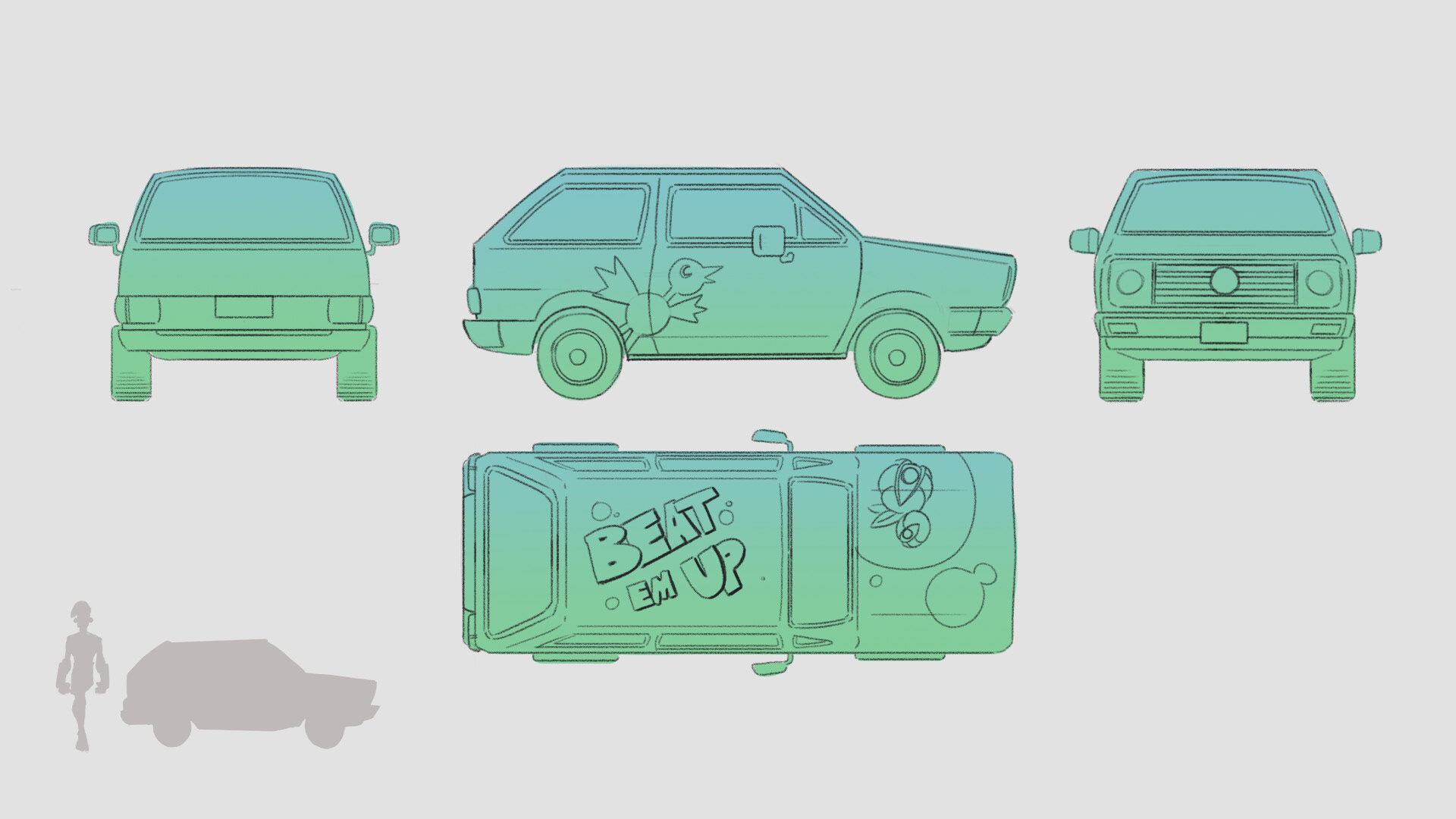 Car Orthogrphic