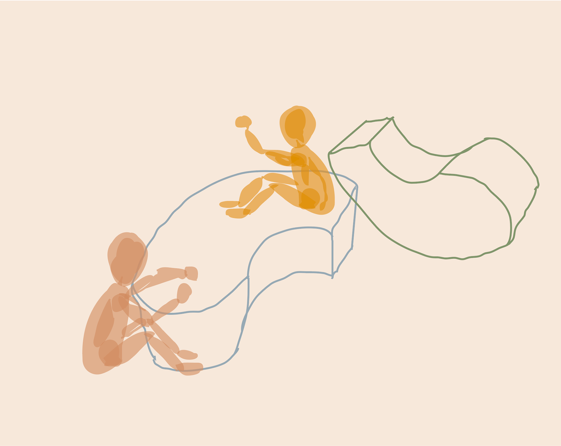 Illustration of interaction with modules.