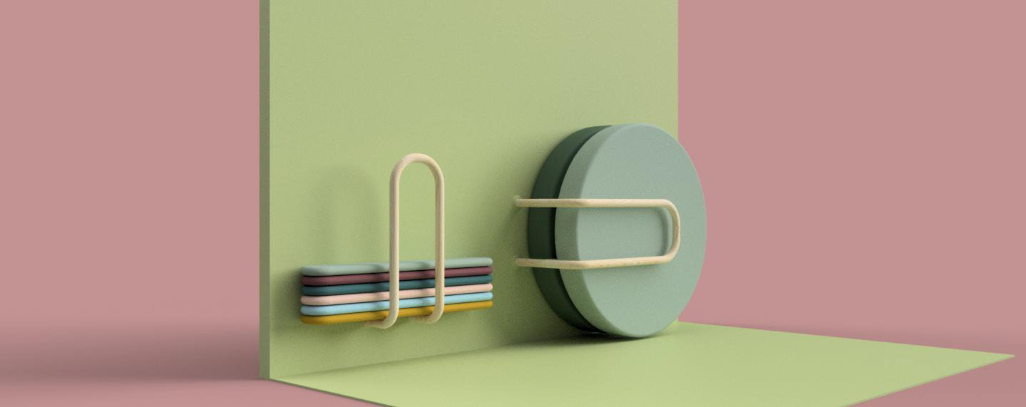 Wall mounted storage solution provides easy access for the children, and easy tidying for the staff.