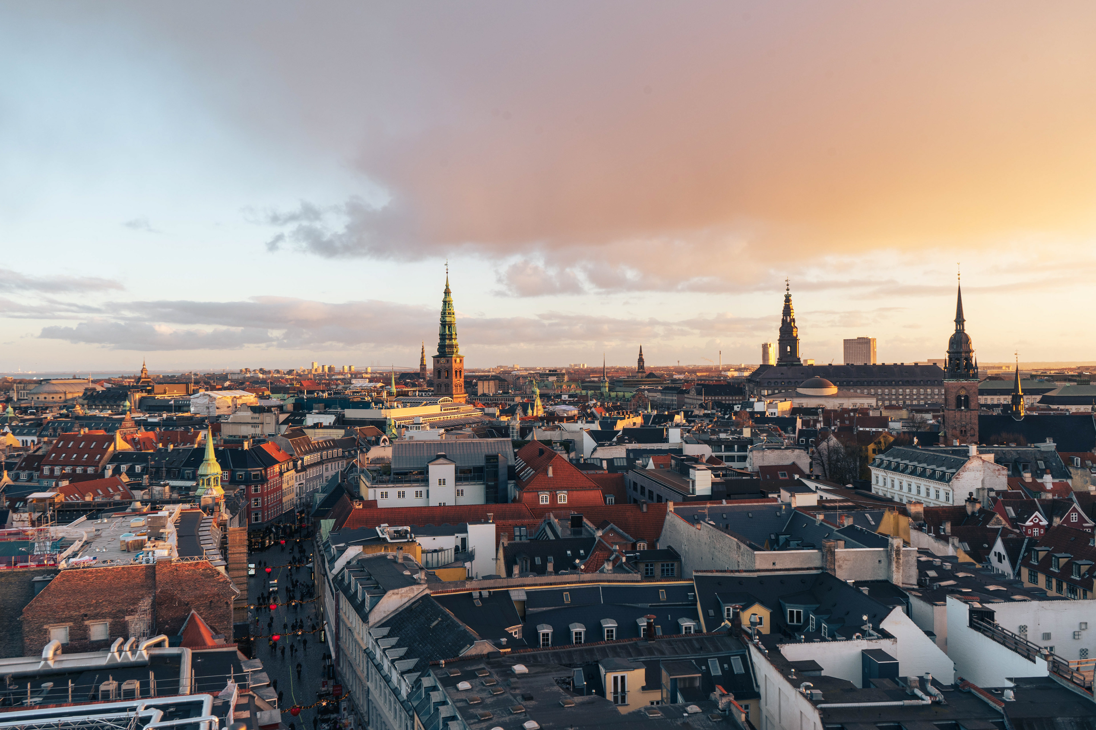 The Copenhagen "skyline"