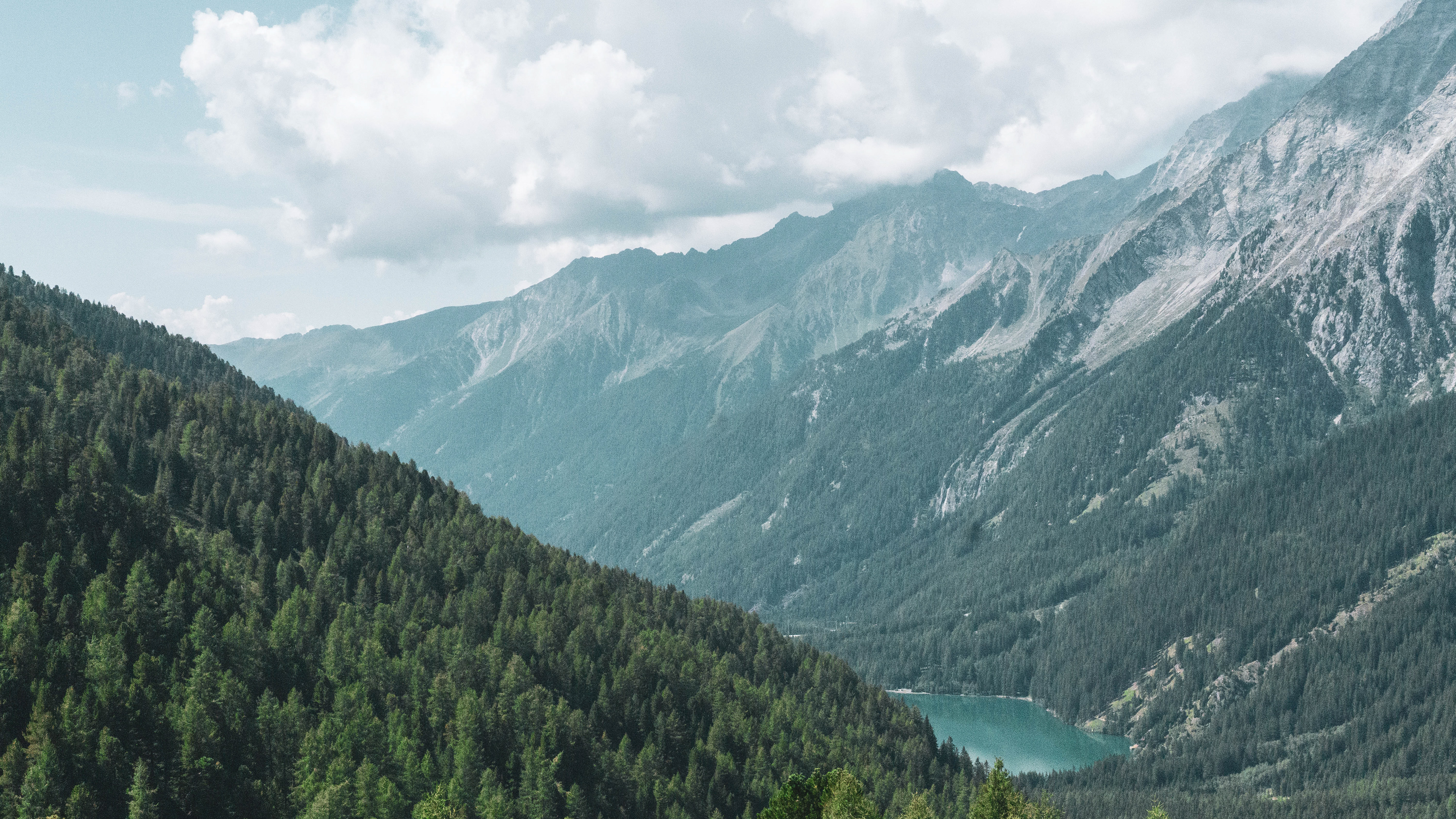 Mountain range at Staller Sattel