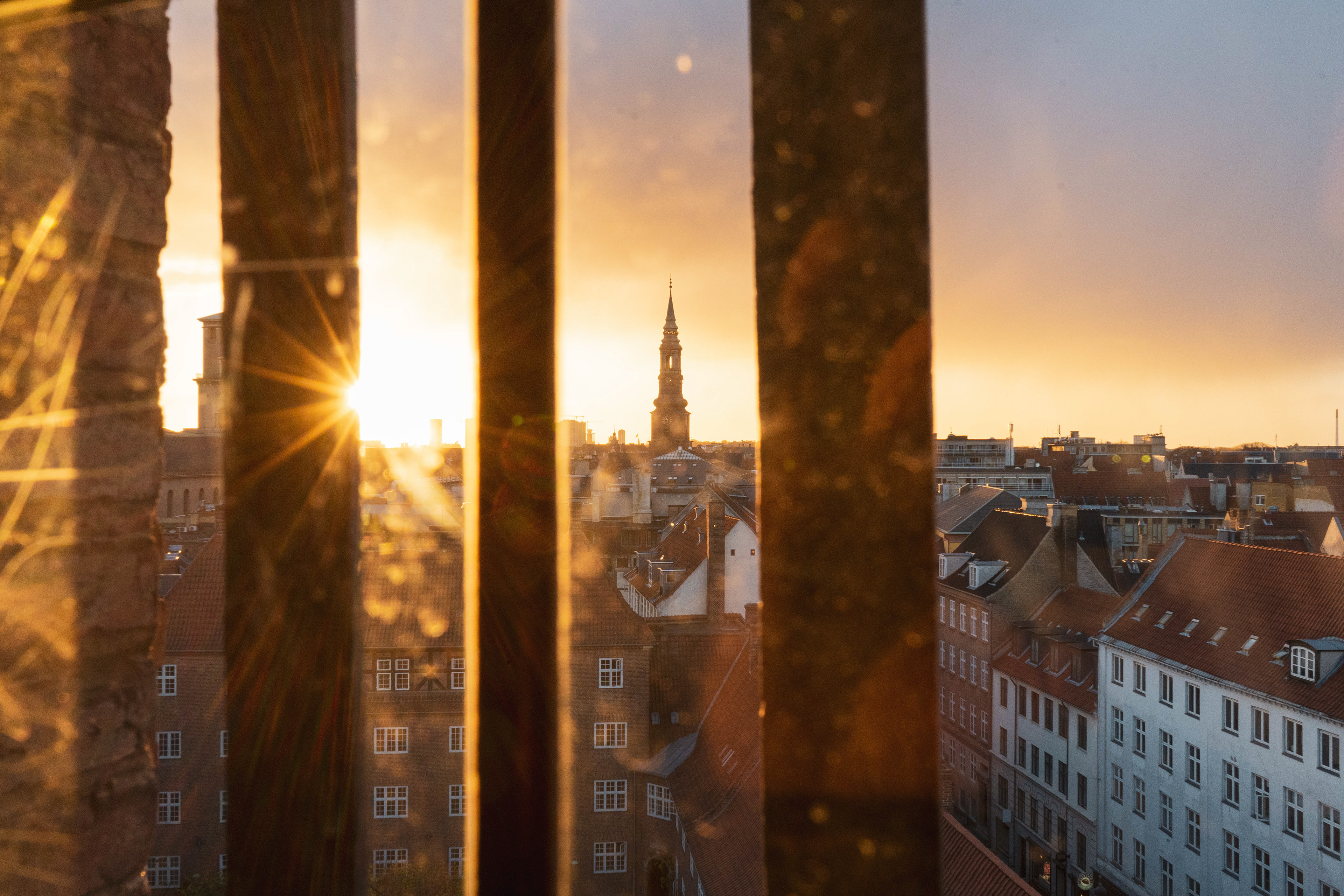 Sunset in Copenhagen