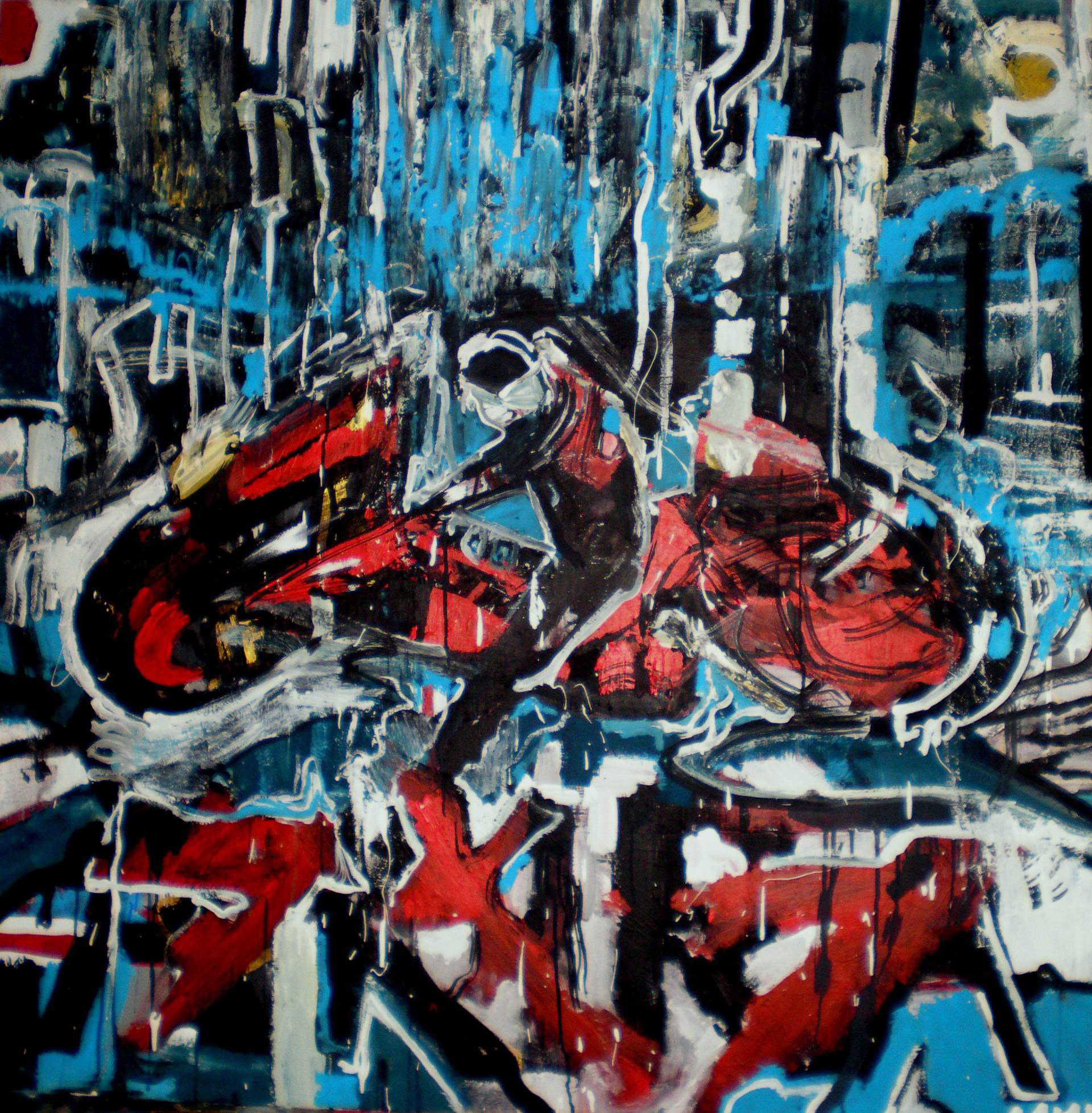 AkiraMelt.120x120cm.acrylic