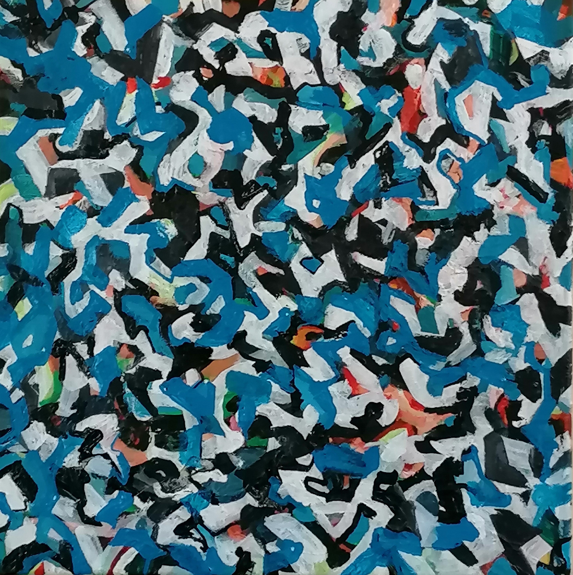 Fresh. Acrylic on canvas.40 x40cm