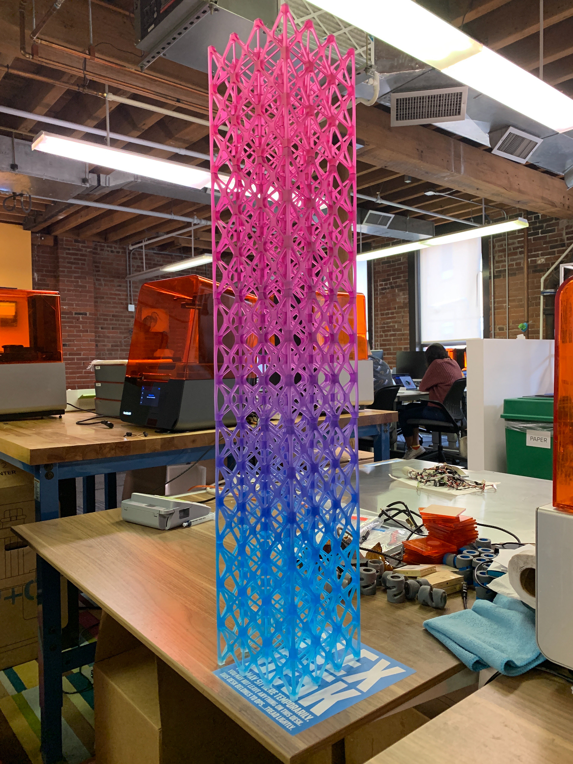 Cyan to Magenta complete