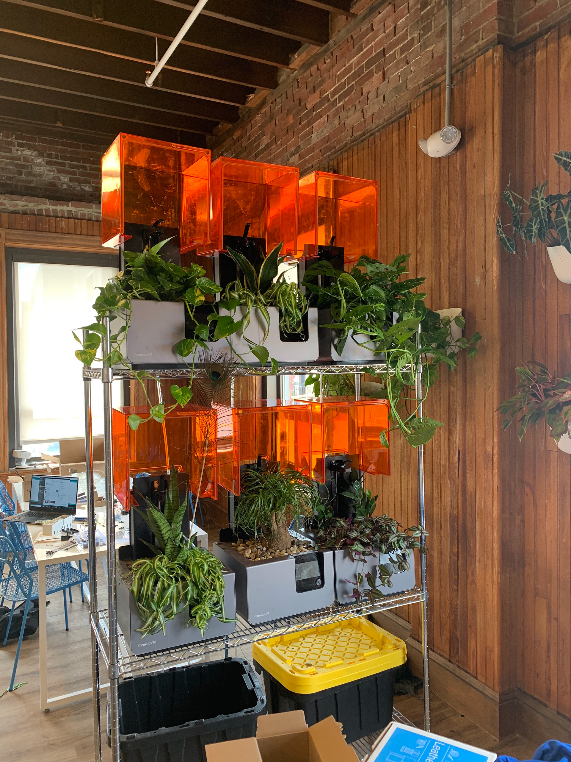 Moved to final space, reservoir installed