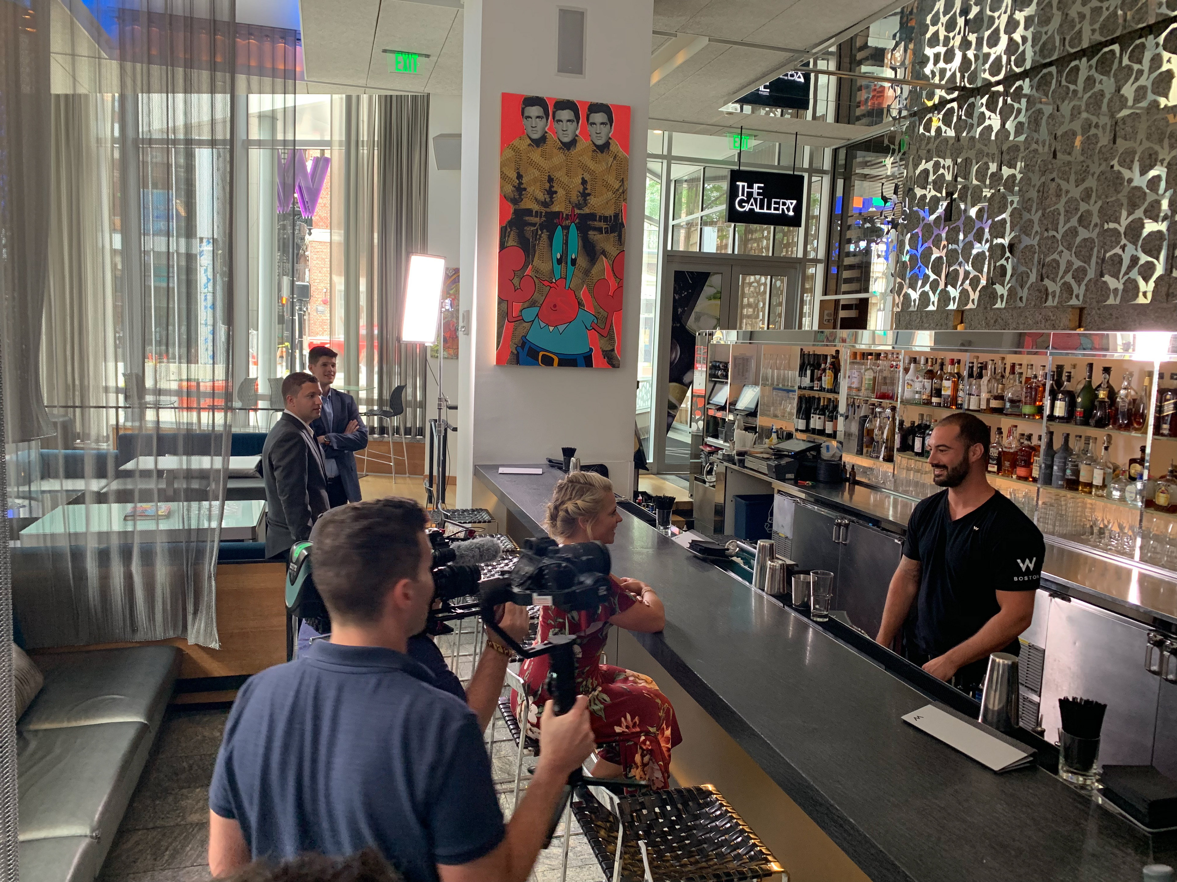 3D printed ice cube mold, video shoot