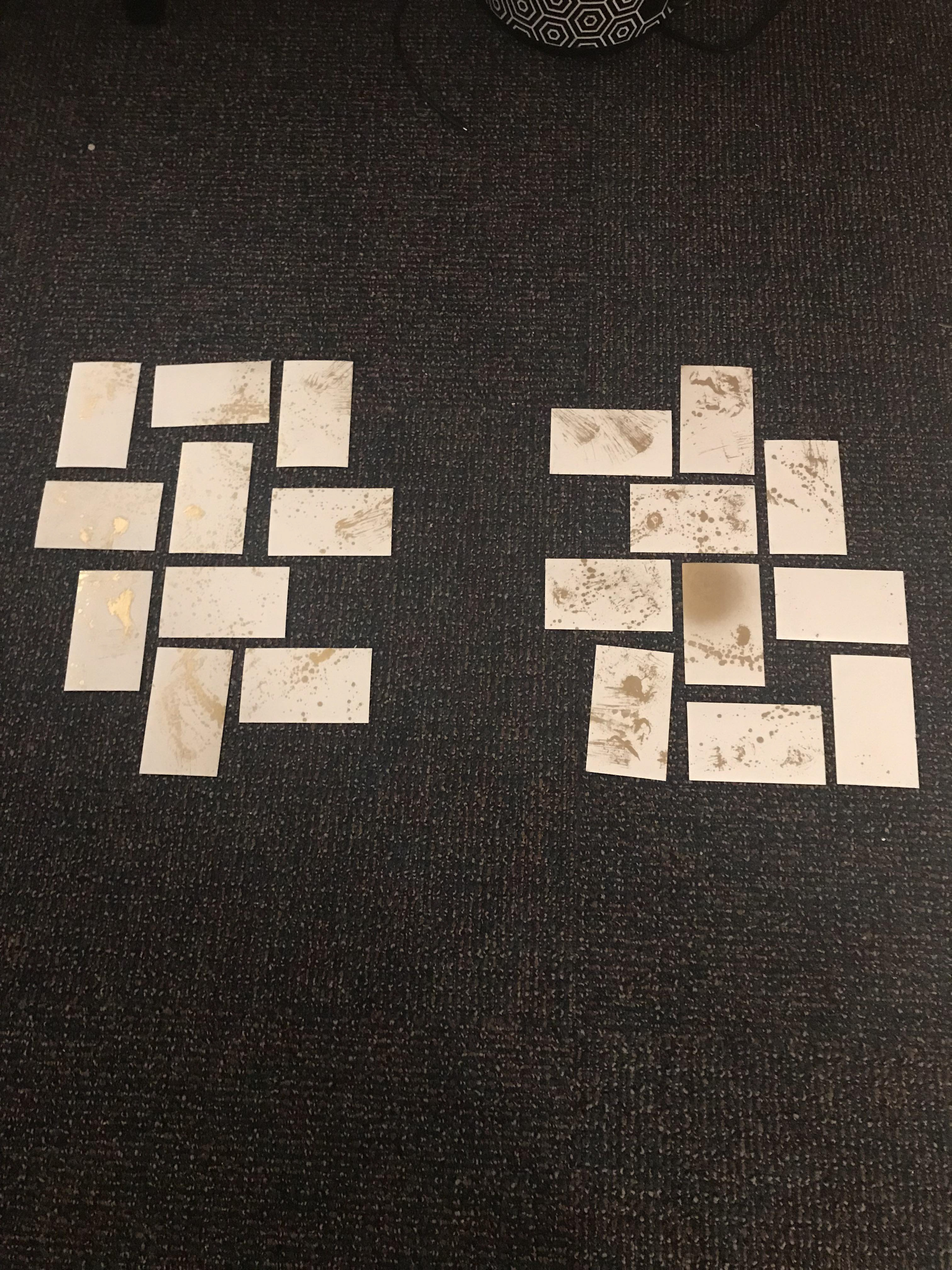 Splatter/gestural paint