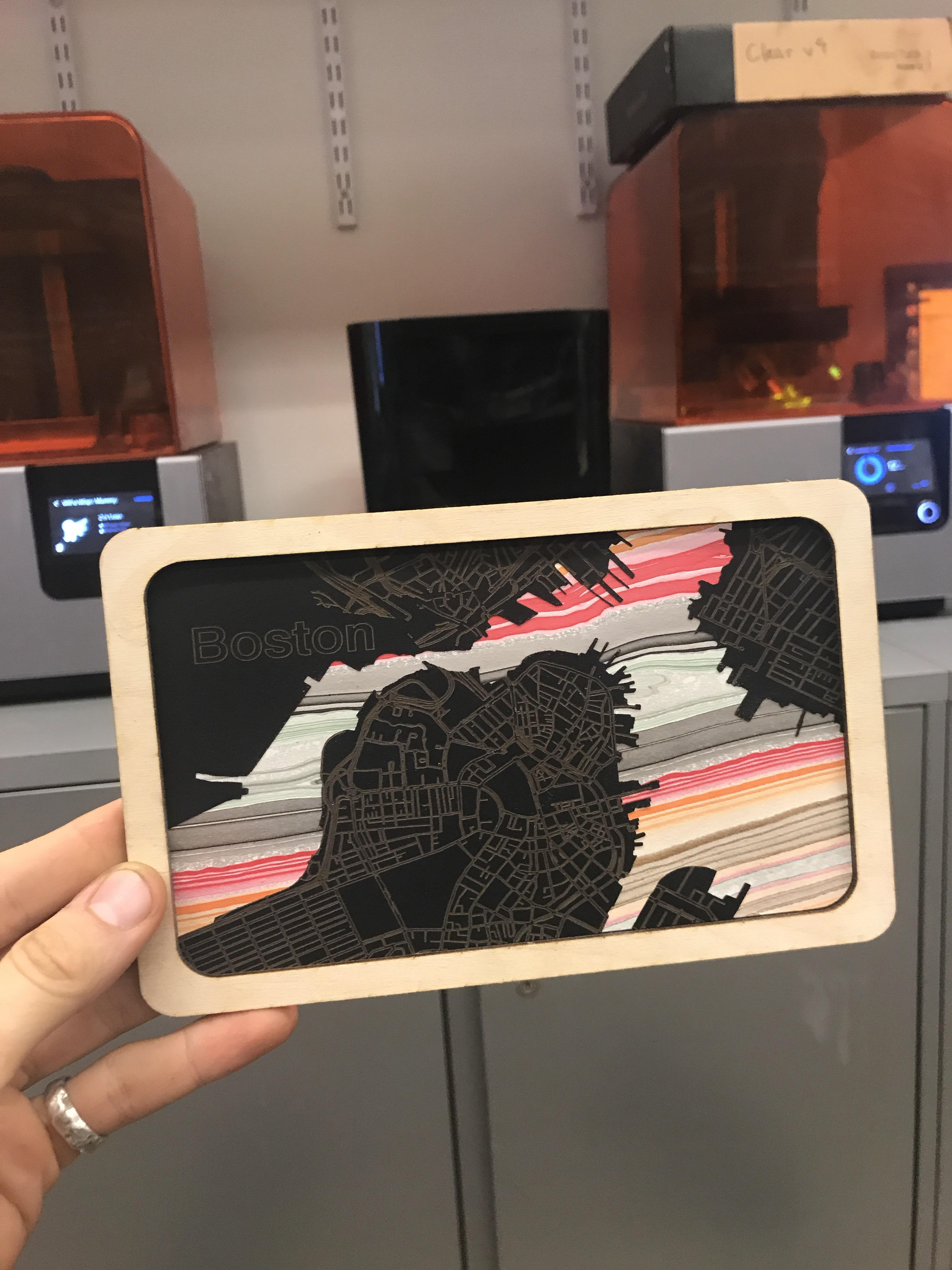 4 layers - wood/paper