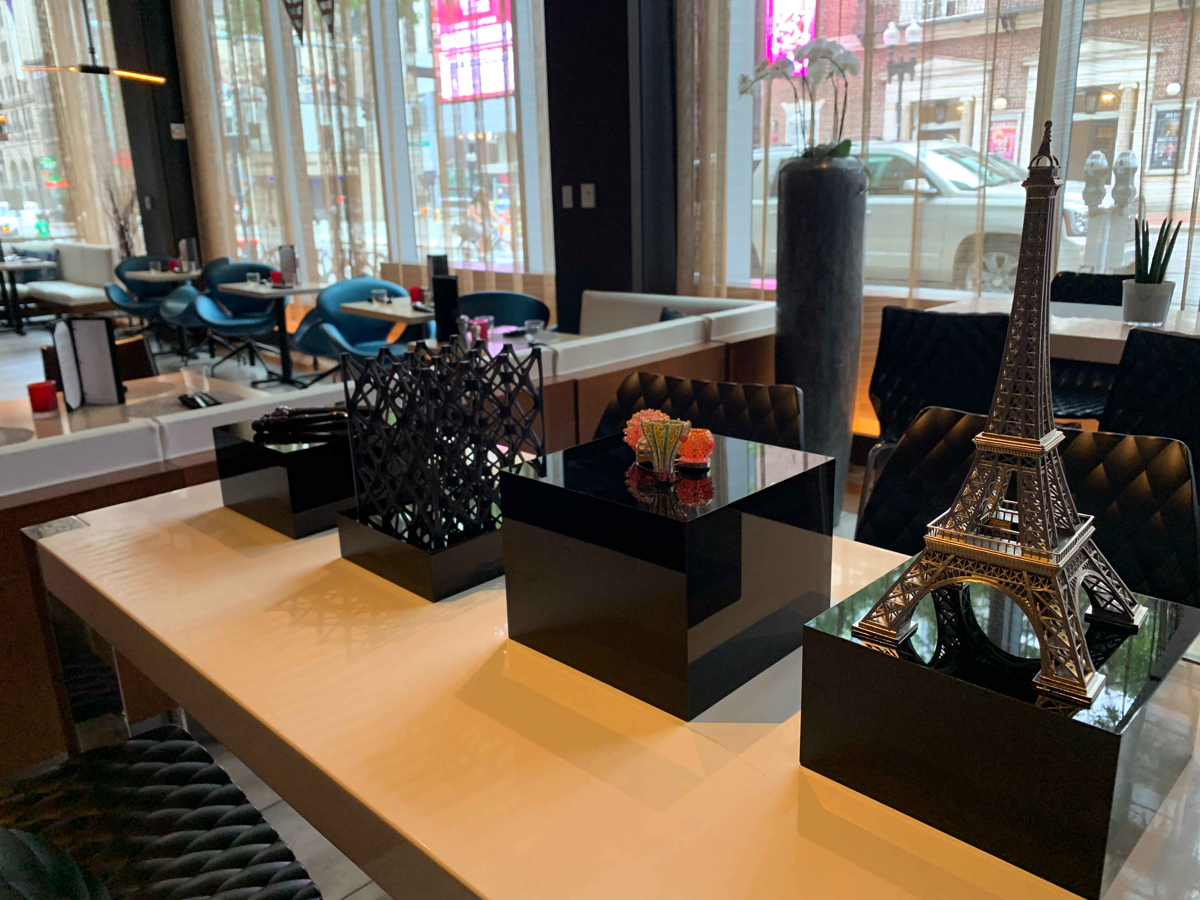 Cocktail hour table display