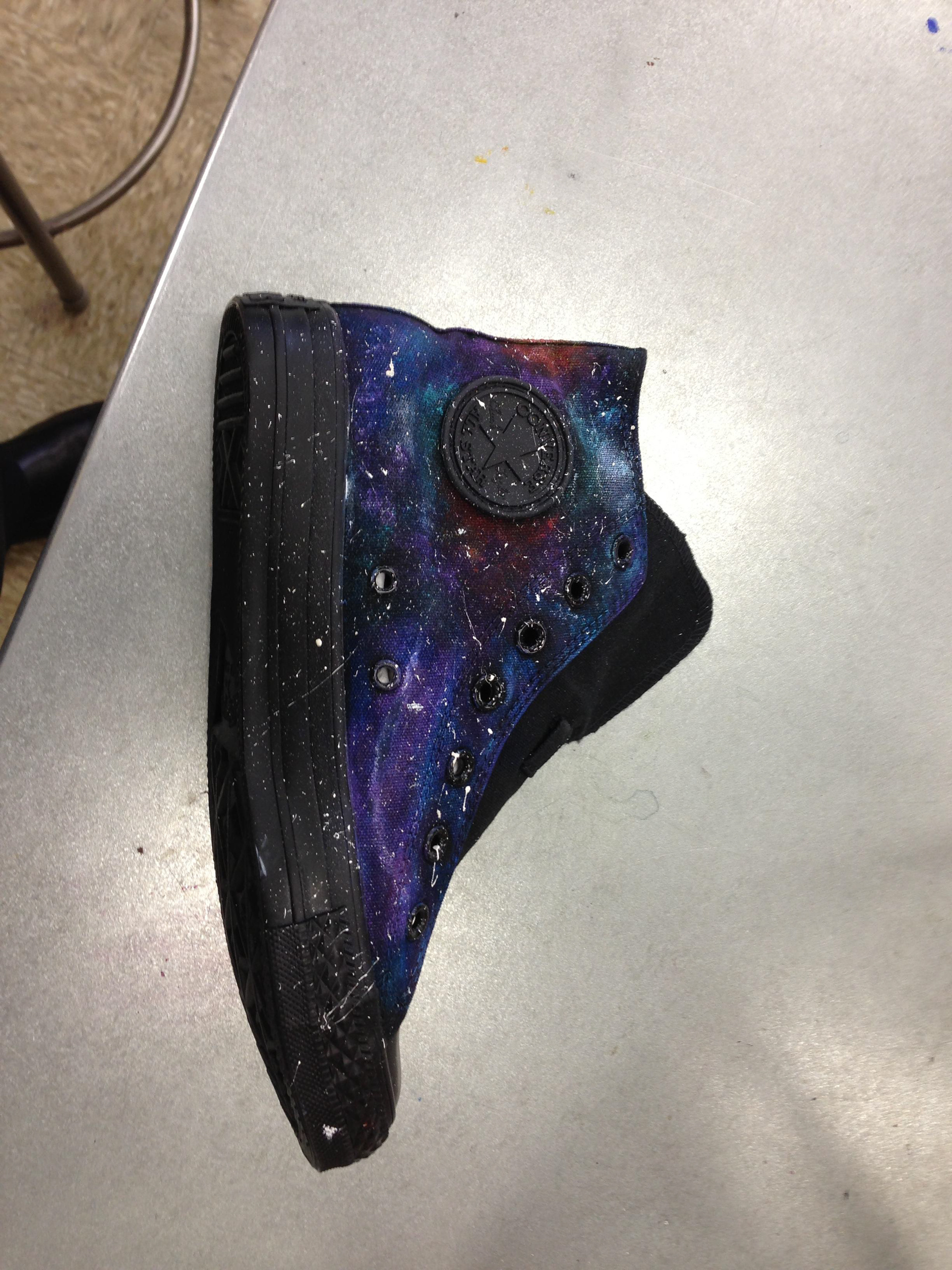 Completed shoe, side