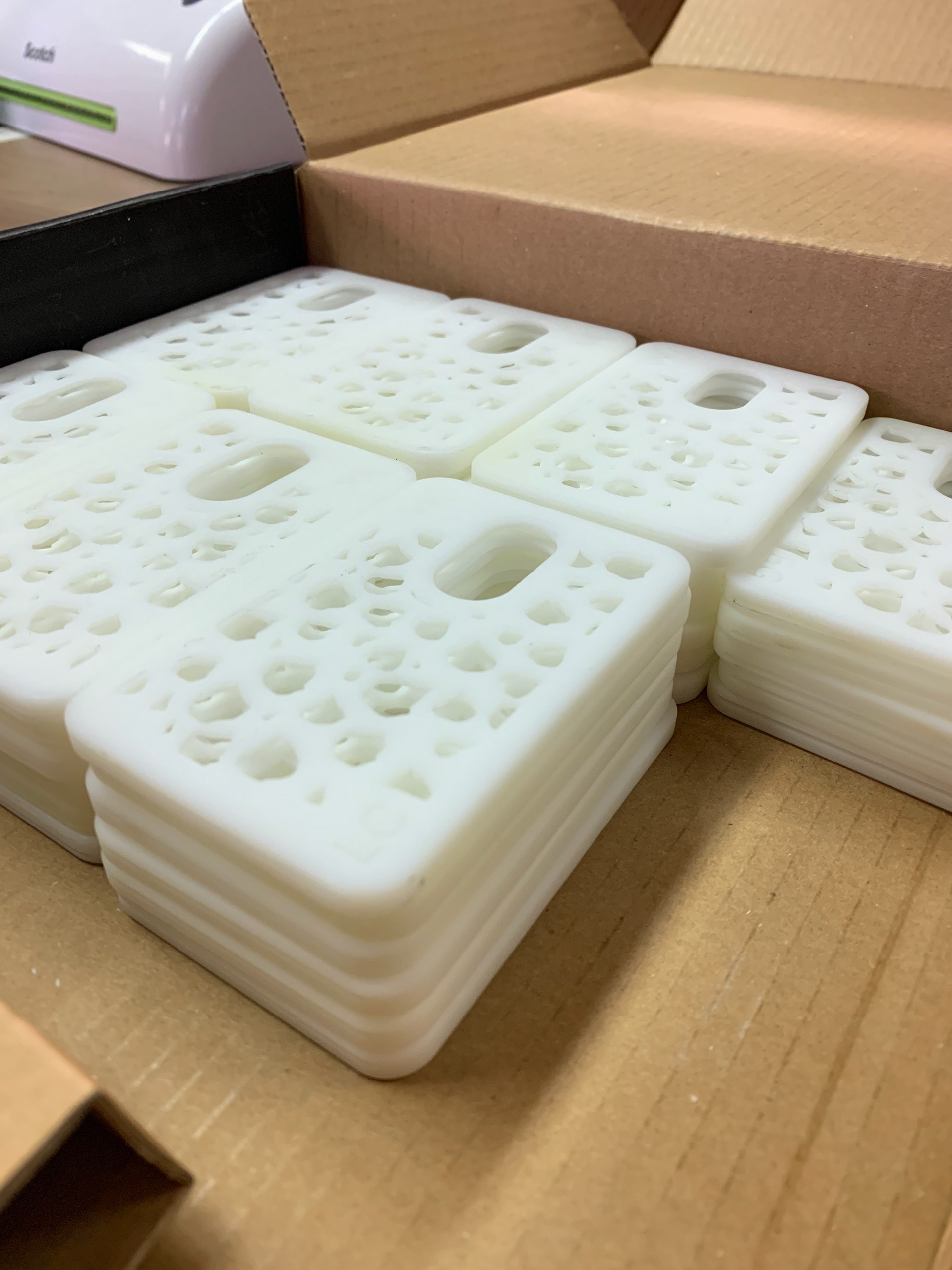 Printed customized keycard holders