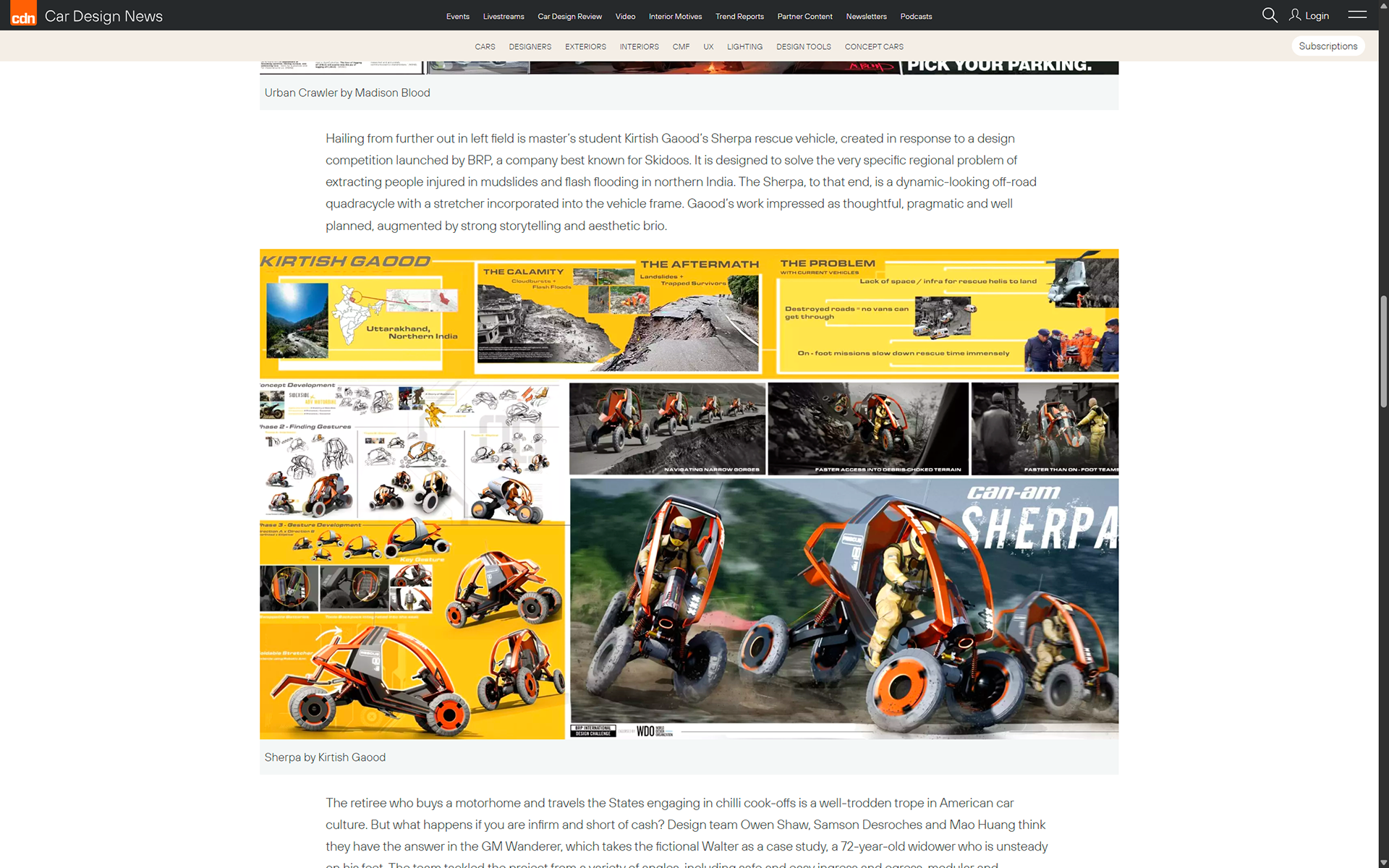 Car Design News Article