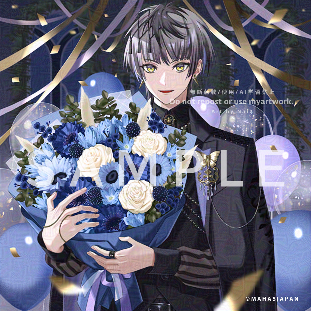 2024年 (株)レントラックス Actors To Live!所属 小夜鳴ミオ 生誕祭グッズイラスト
