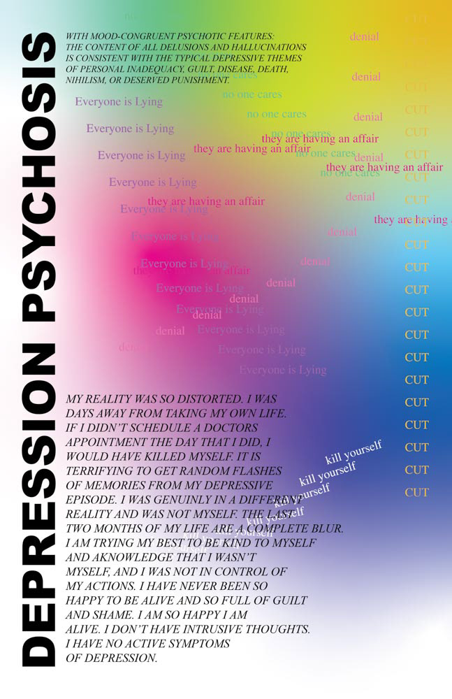 Depression Pstchosis | Digital Illustration | 2023