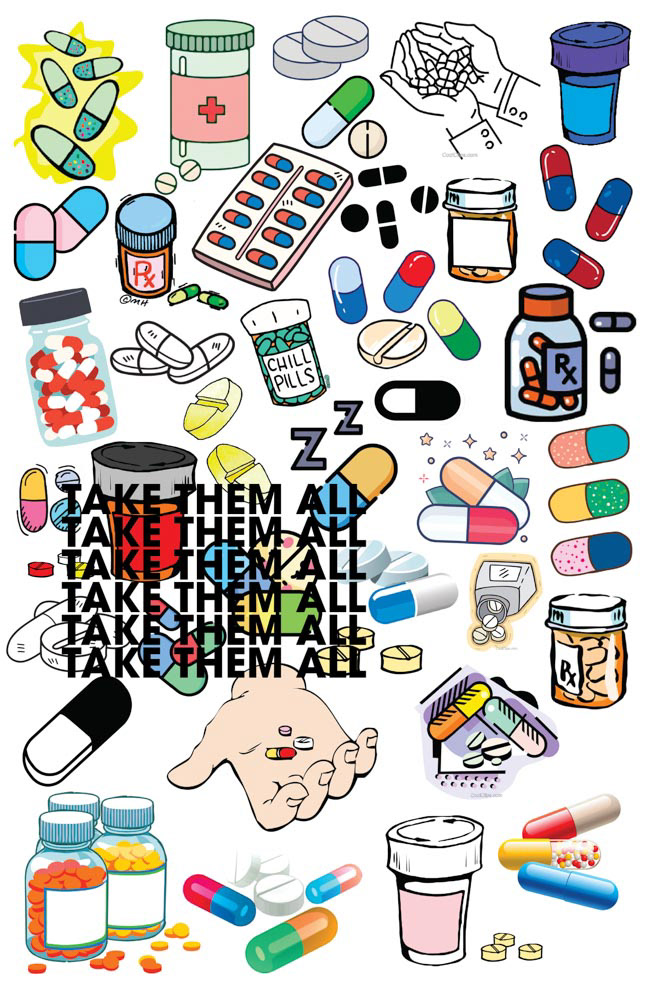 Pills | Digital Collage | 2023