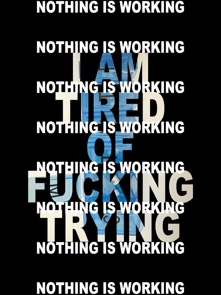 Nothing is Working | Digital Collage | 2023