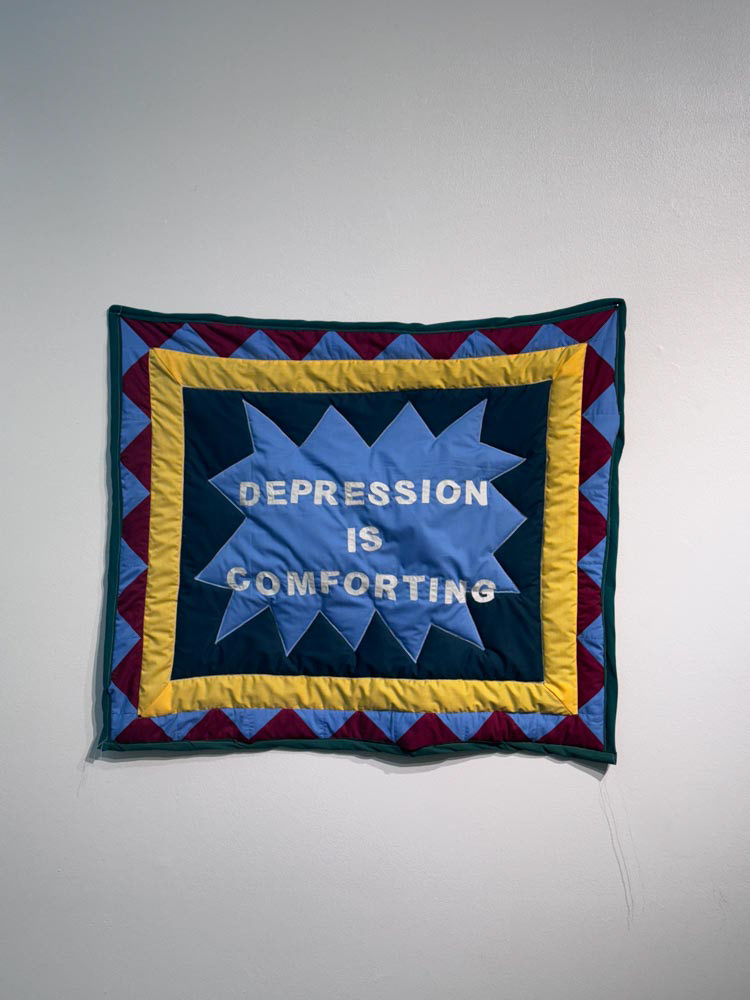 Depression is Comforting | Quilt | 2024