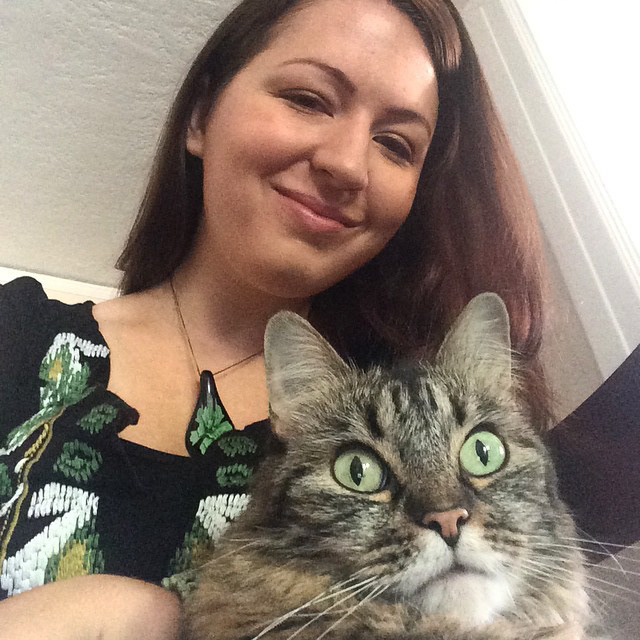 I love ALL animals. Especially cats! This is my baby, Zoe.