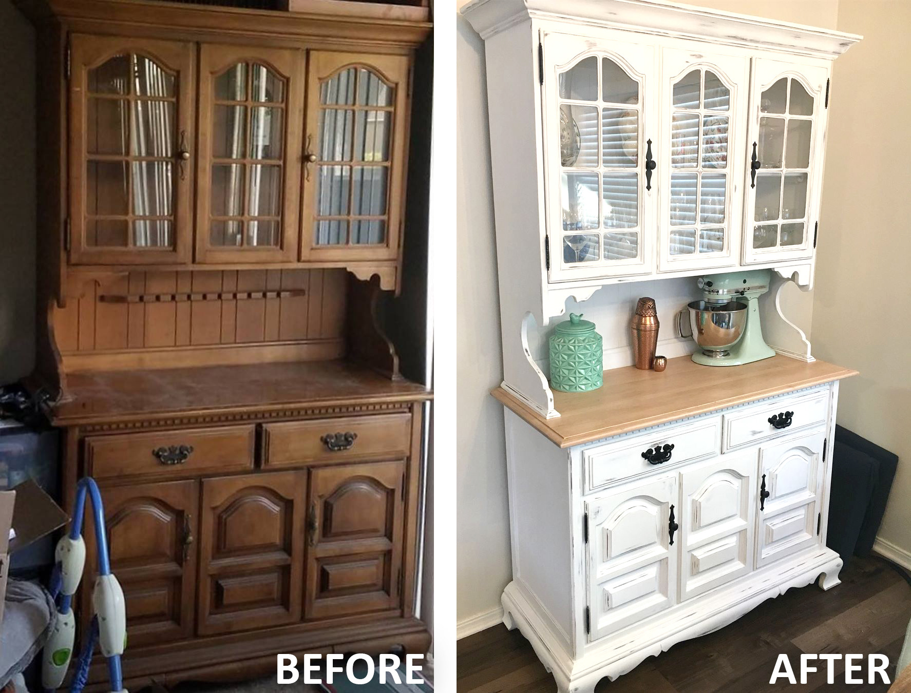 I rehab old furniture.
