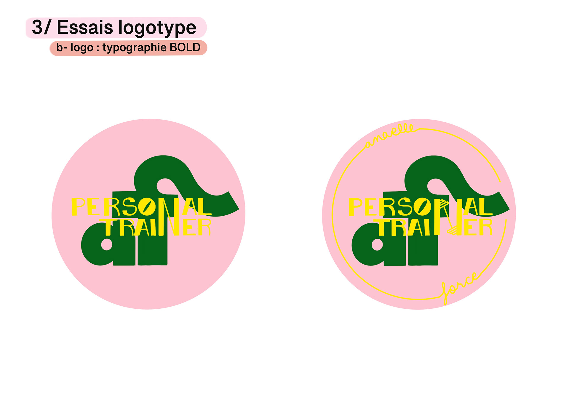 - essai logo pastille trichromie - 