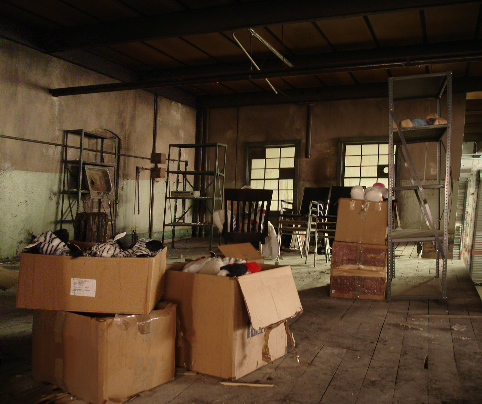 Tilting floor Burn Set