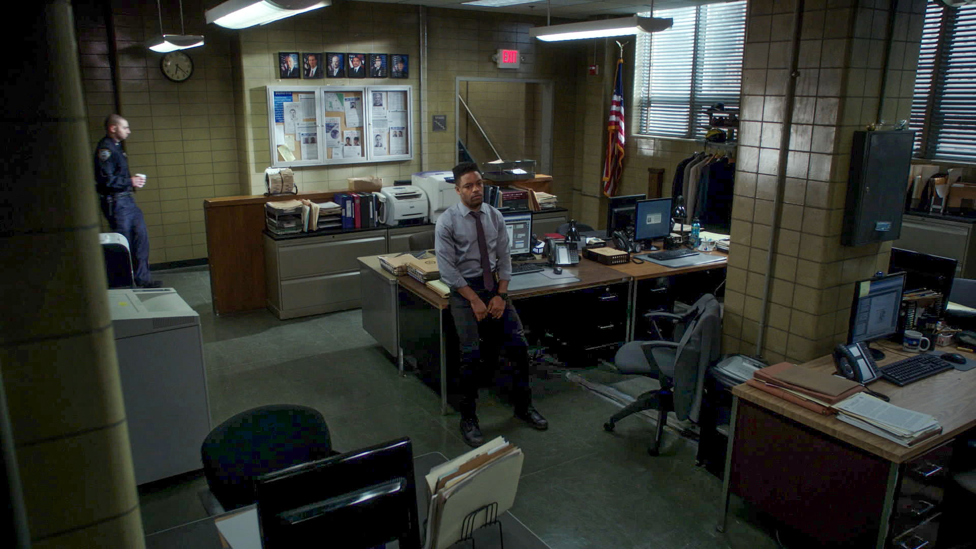 11th Precinct Detectives Bullpen