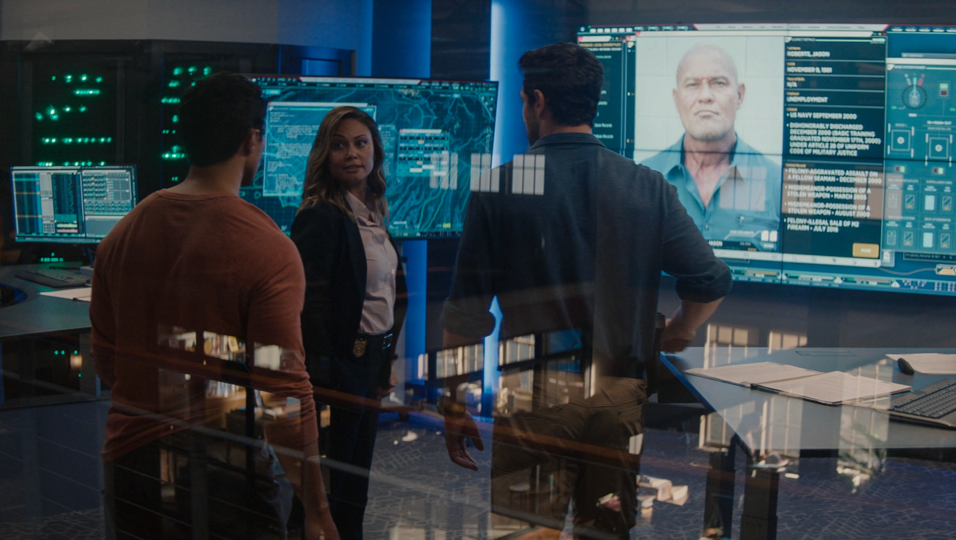 NCIS Hawaii Head Quarters War Room Set