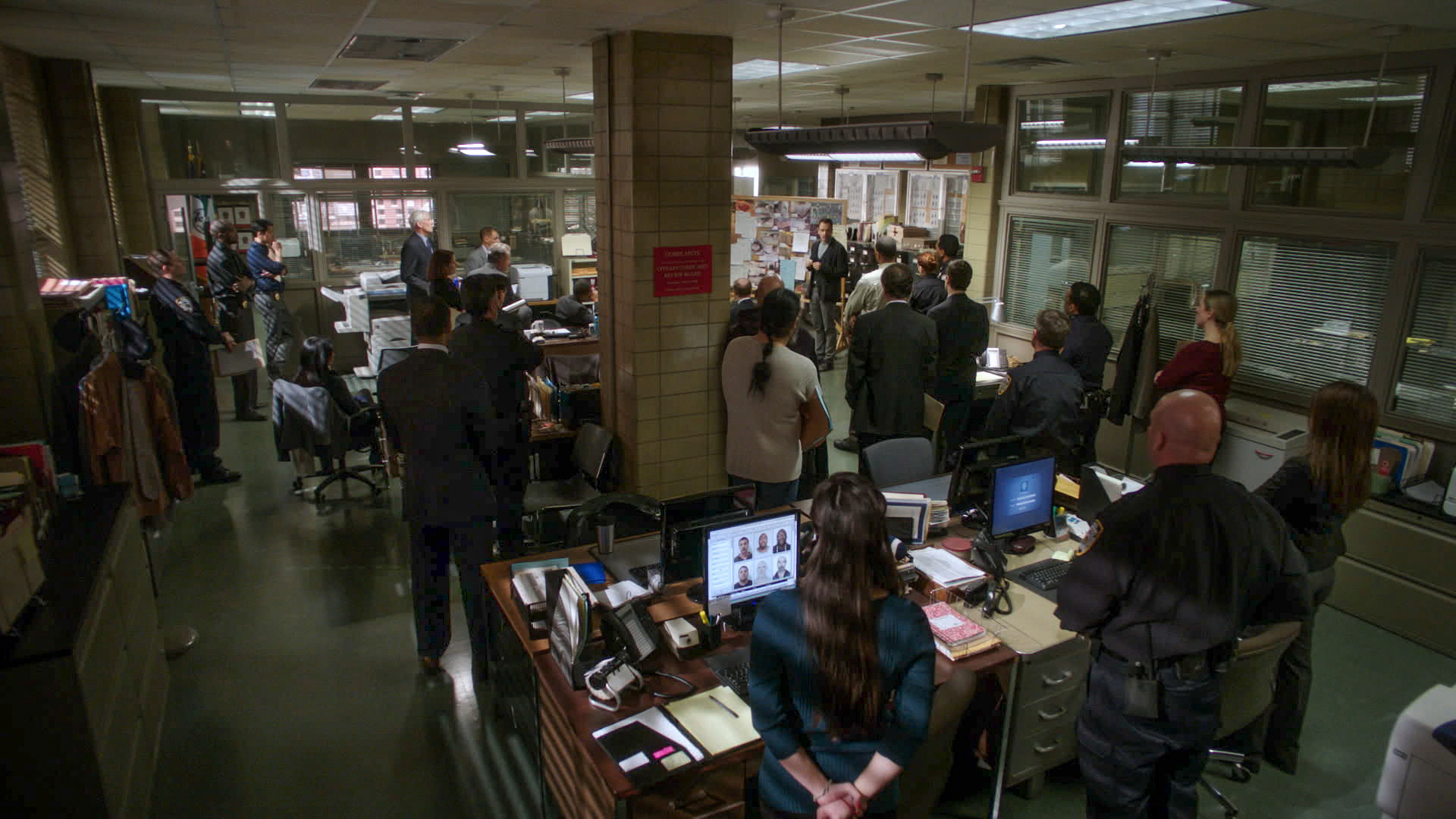 11th Precinct Detectives Bullpen