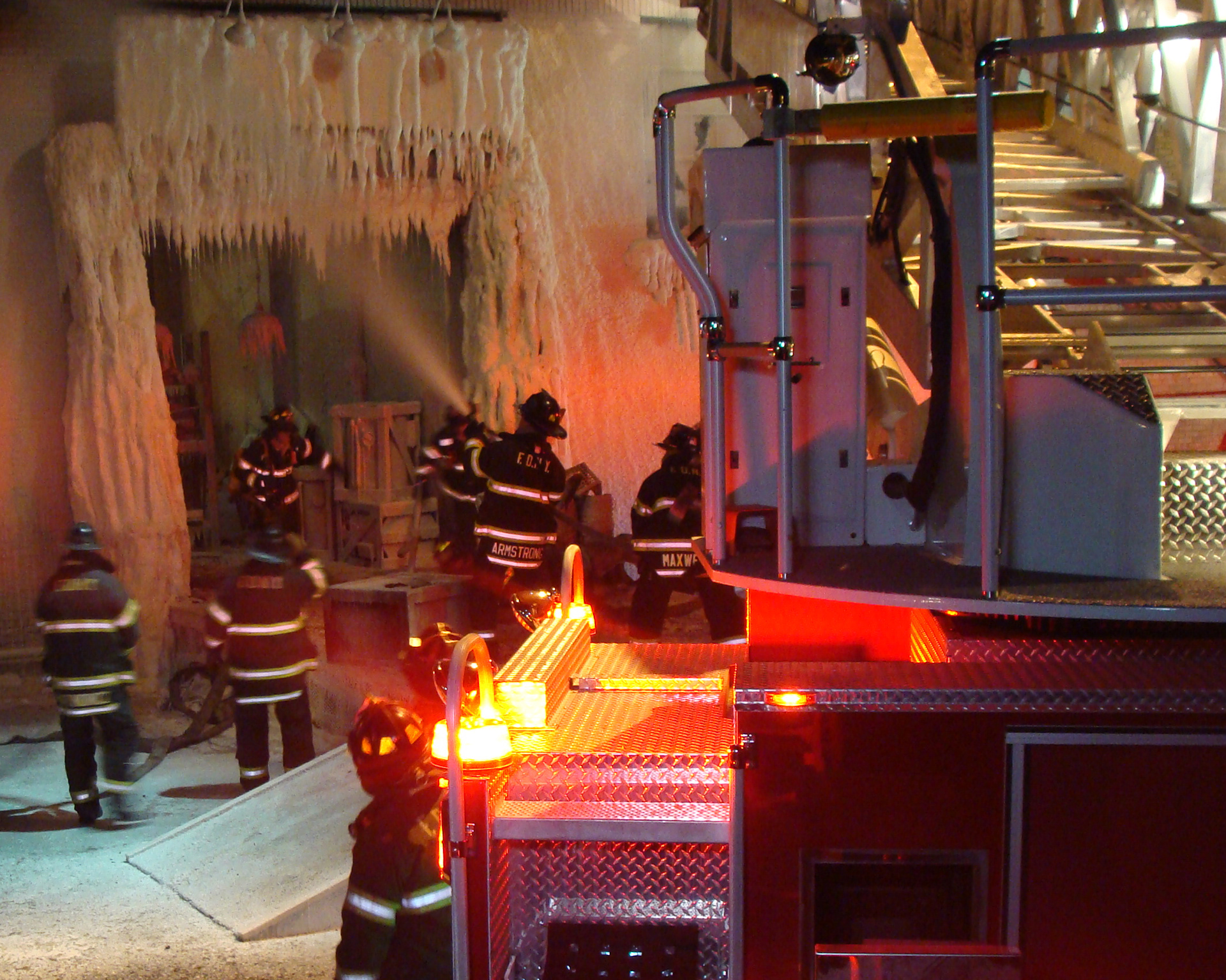 Exterior Ice Fire  Location