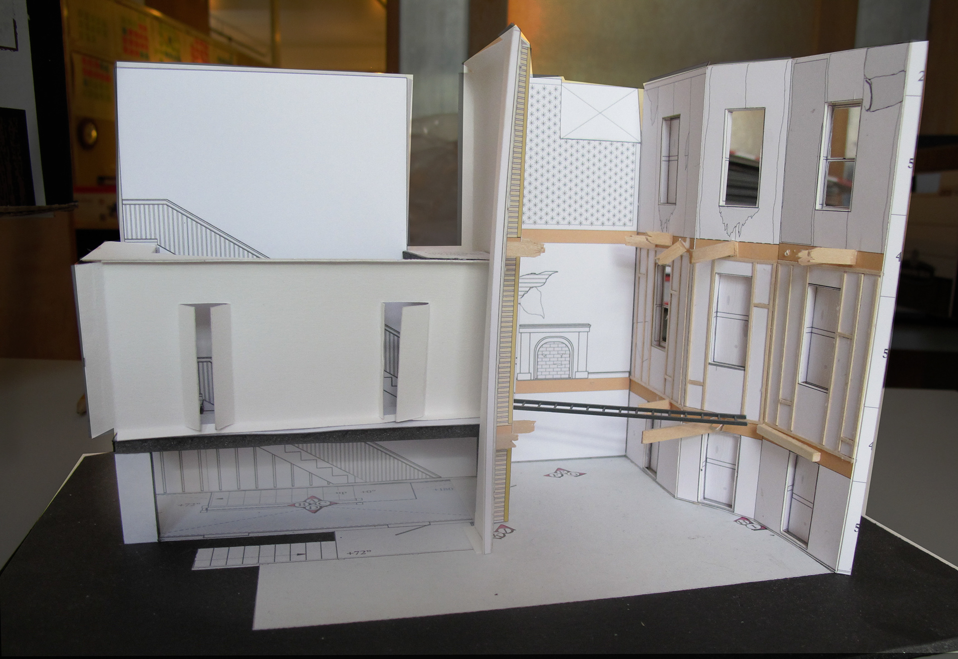 Floorless Brownstone Model