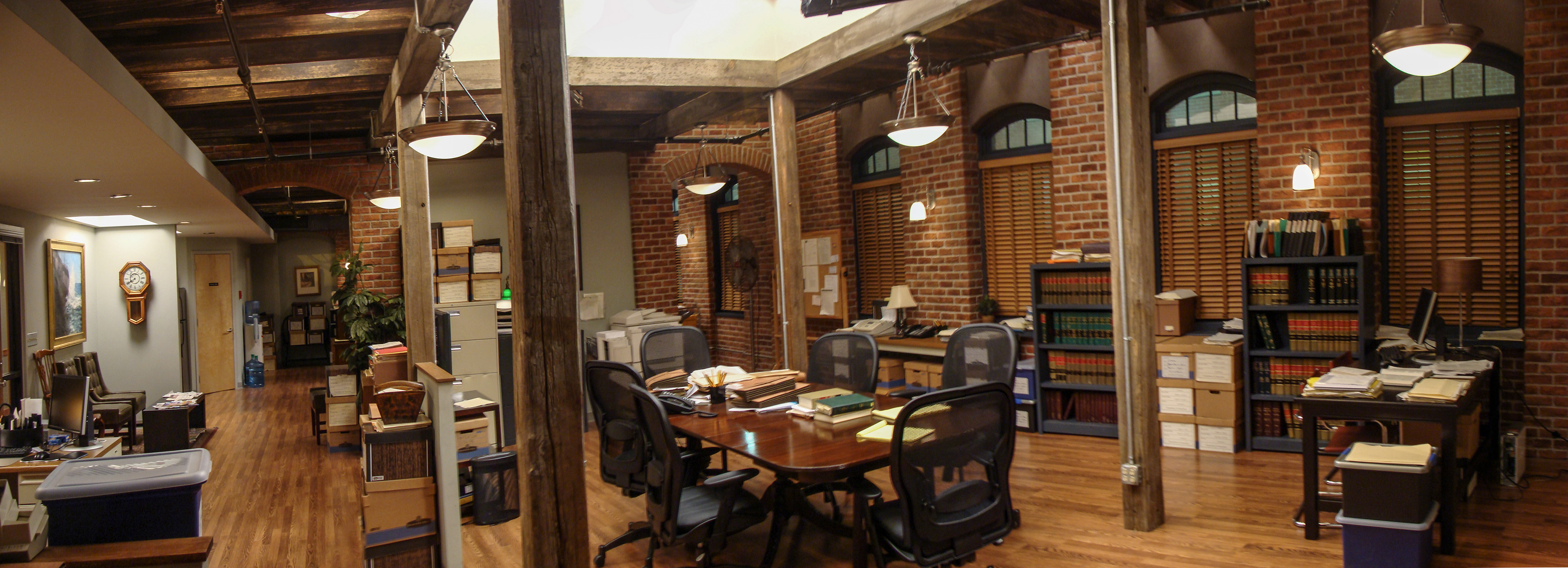 Canterbury's Law Conference Area Set