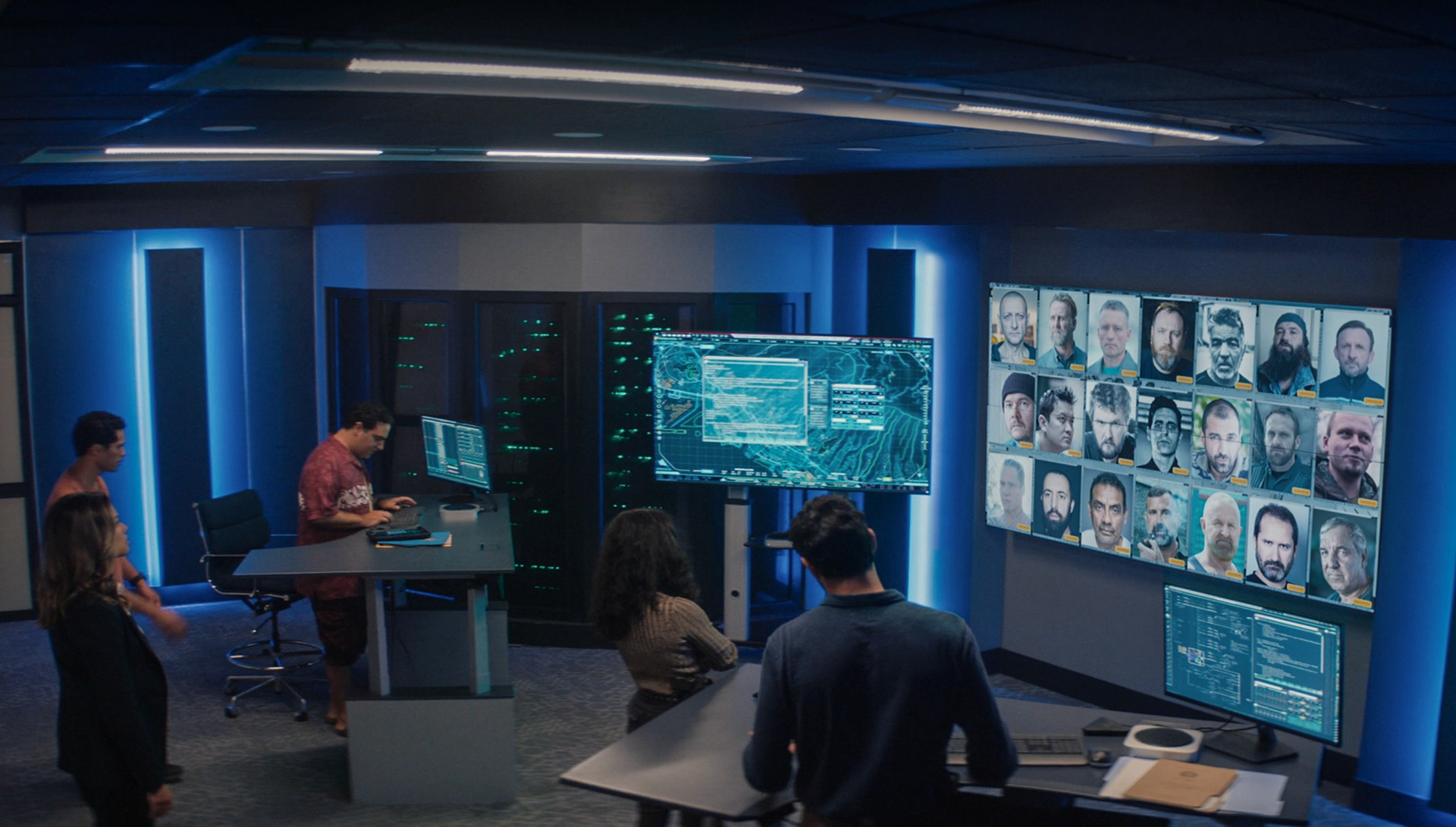 NCIS Hawaii Head Quarters War Room Set