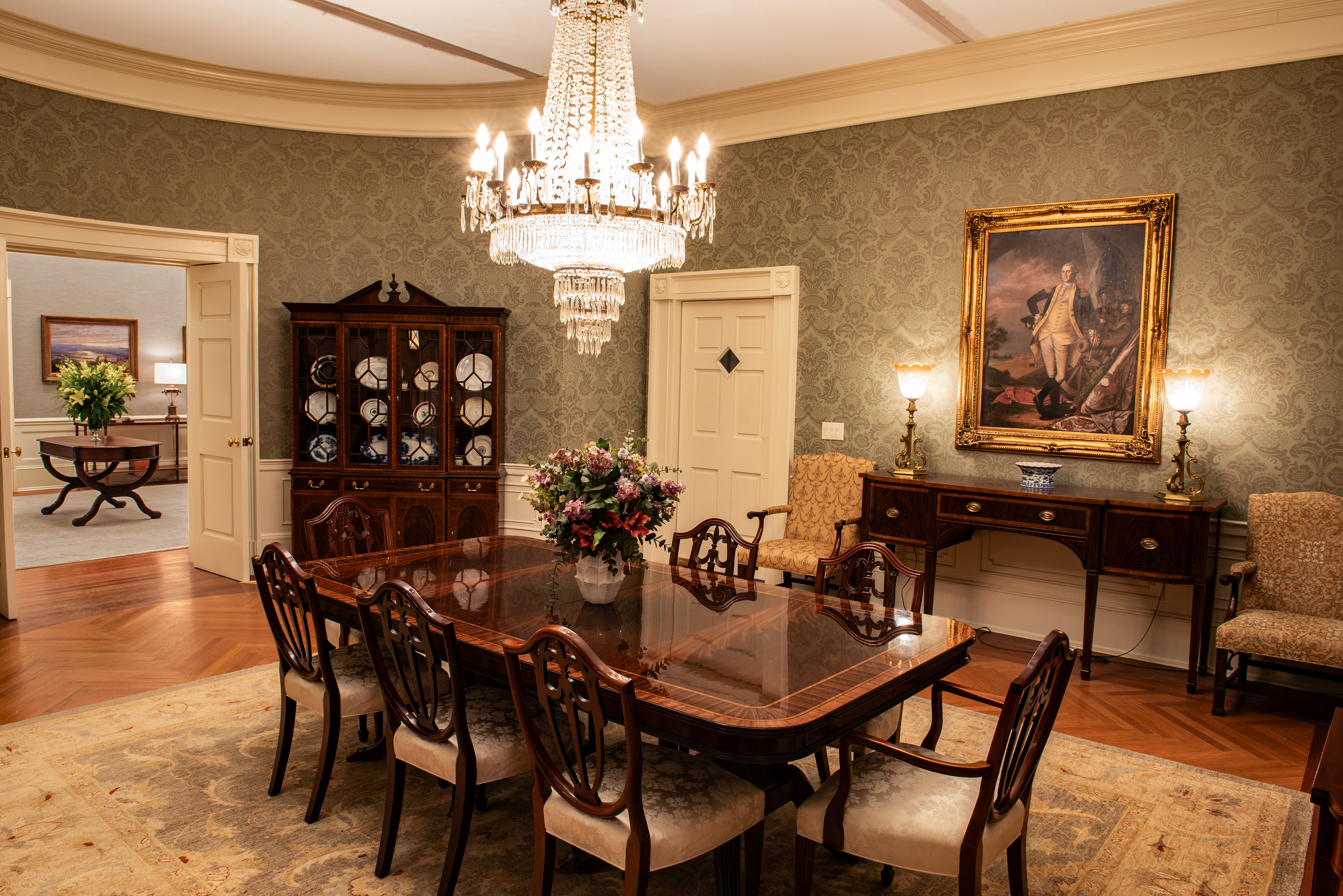 Int White House Residence Dinning Room