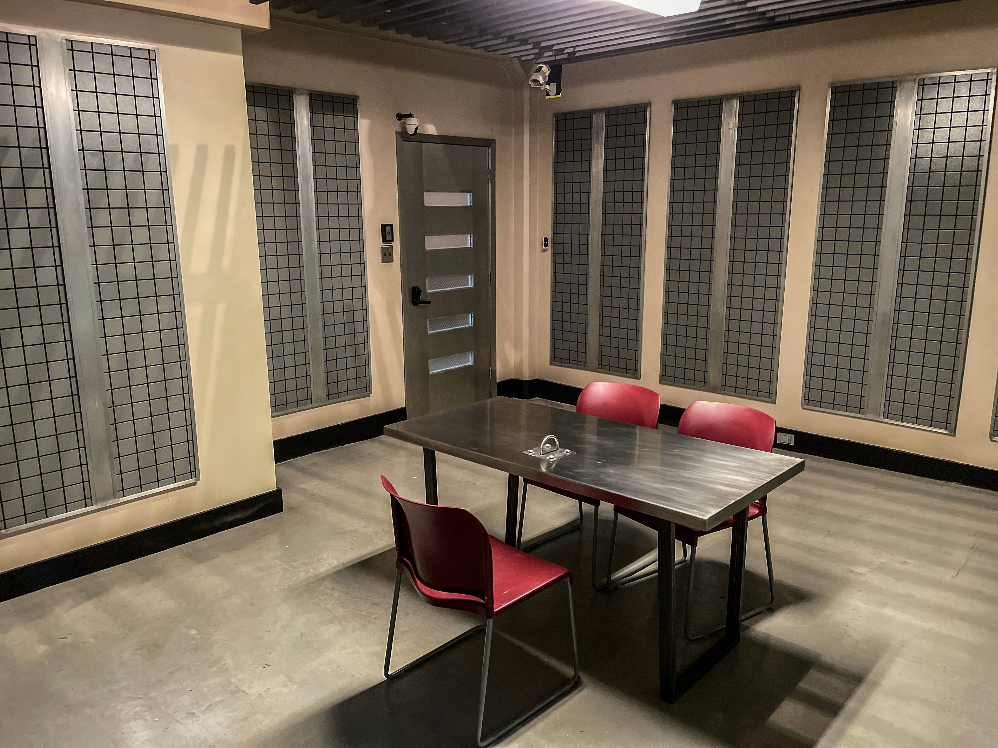 NCIS Head Quarters Interrogation Room Set