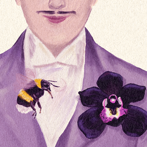 Sodome et Gomorrhe (fragment) - illustration © Nastassia Ach