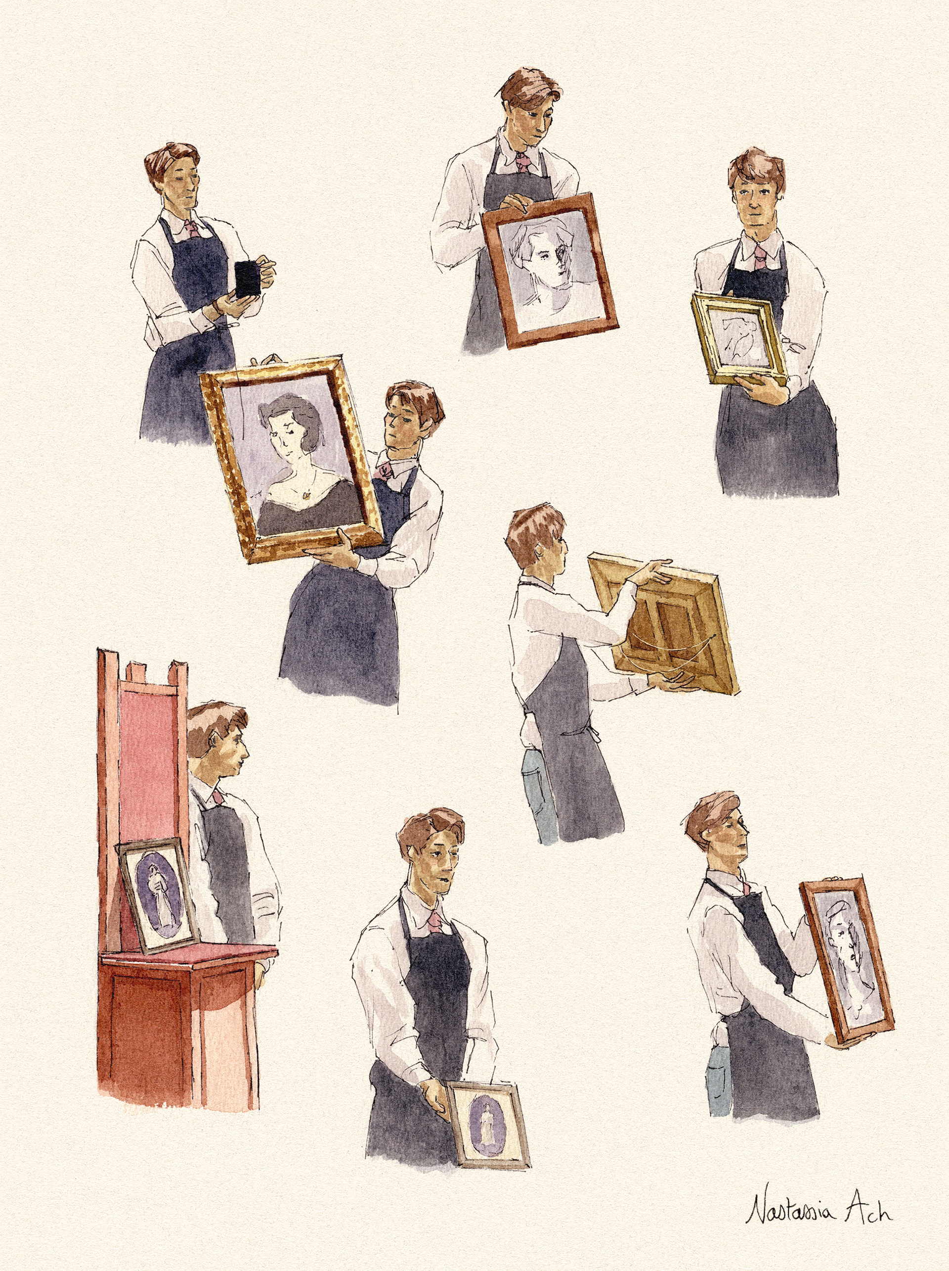 Etude - manutentionnaire Drouot