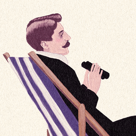 Balbec (fragment) - illustration © Nastassia Ach