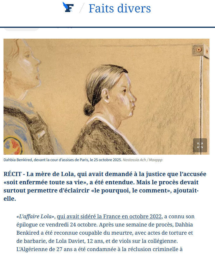 Publication Le Figaro - 24 octobre 2025