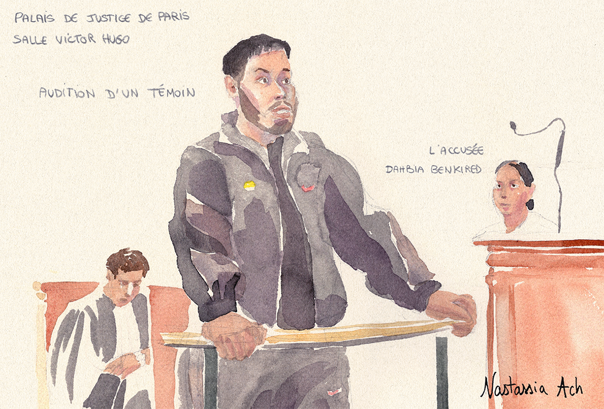 Procès Benkired - Palais de Justice de Paris - octobre 2025 - Un témoignage