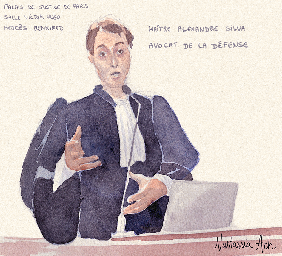 Procès Benkired - Palais de Justice de Paris - octobre 2025 - Avocat de la défense Maître Alexandre Silva