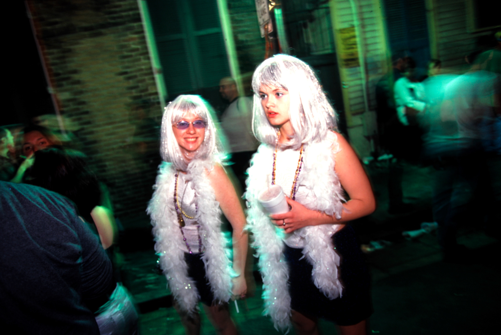 Girls on night out, New Orleans, USA