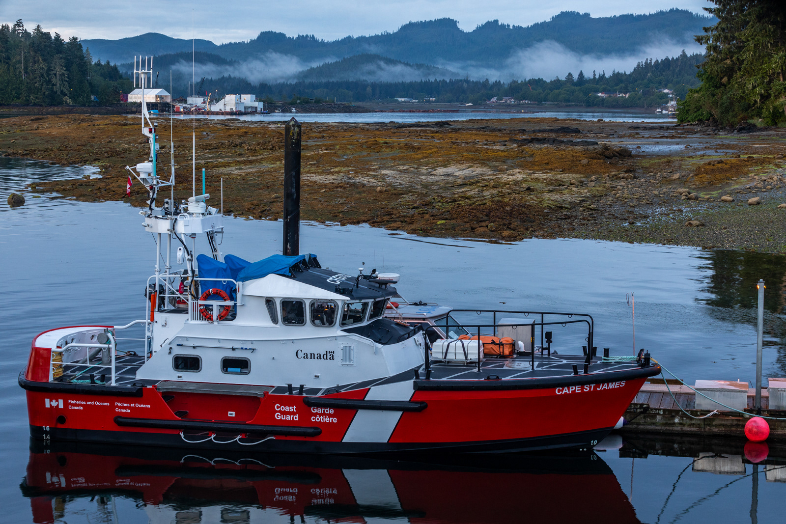 Early morning, Port Hardy, British Columbia, Canada