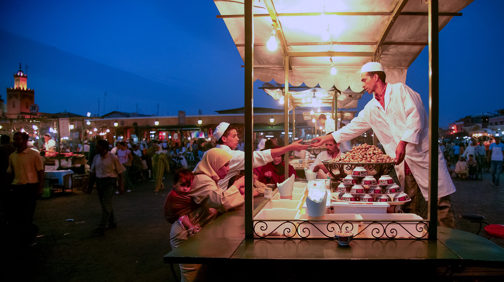 Food Stalls, Jemma el Fna, Marrakesh