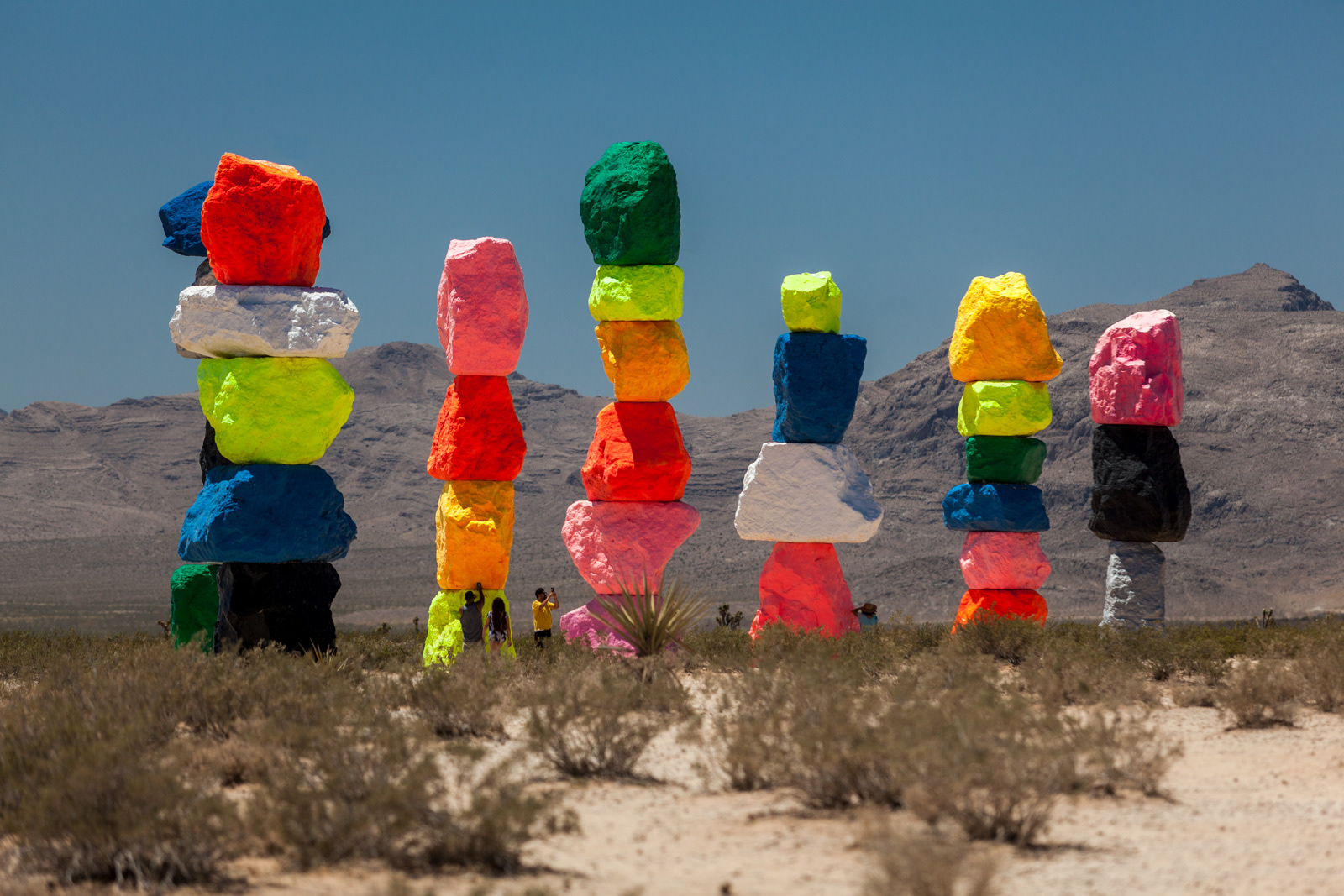 Seven Magic Mountains, California, USA